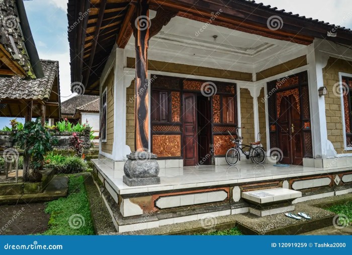 Gambaran umum rumah adat tradisional masyarakat Bali dan ciri khasnya