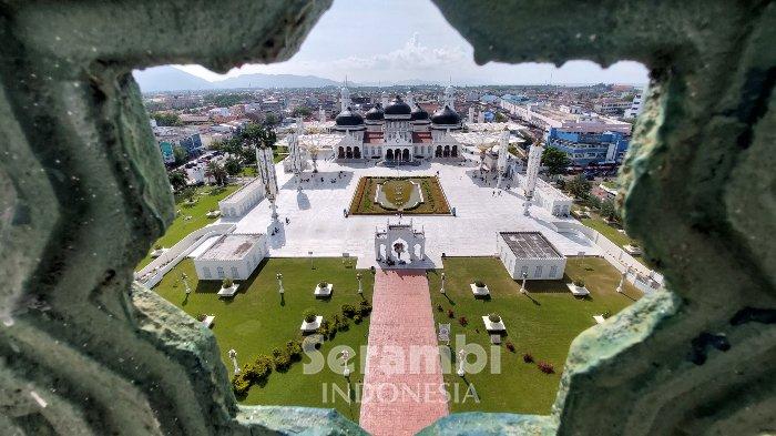 Suara adzan subuh masjid di banda aceh