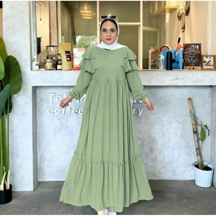 Model busana eksotis zahwa massaid untuk ibu hamil