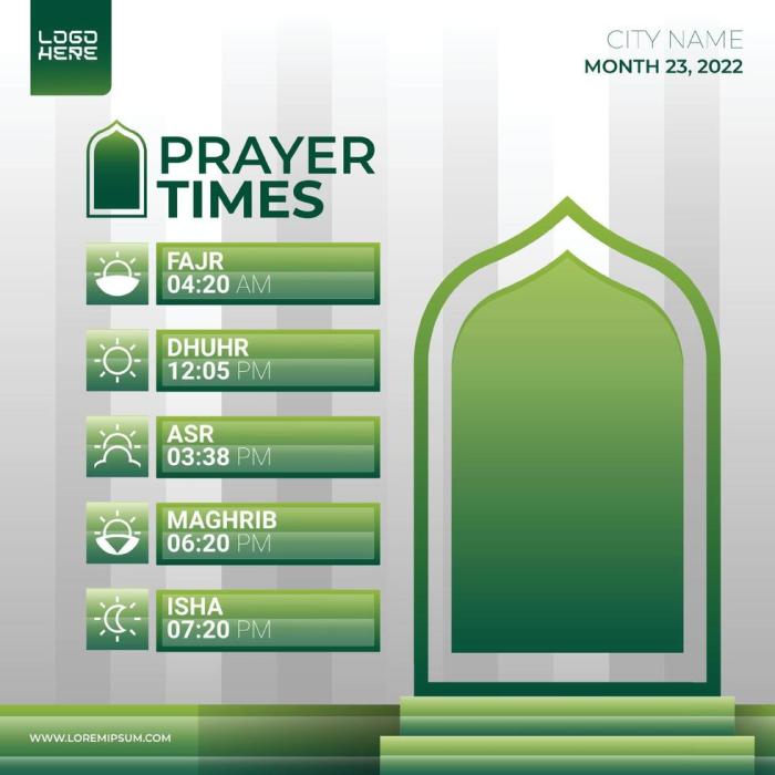 Prayer schedule monthly islamic calendar june 2020 navigation post