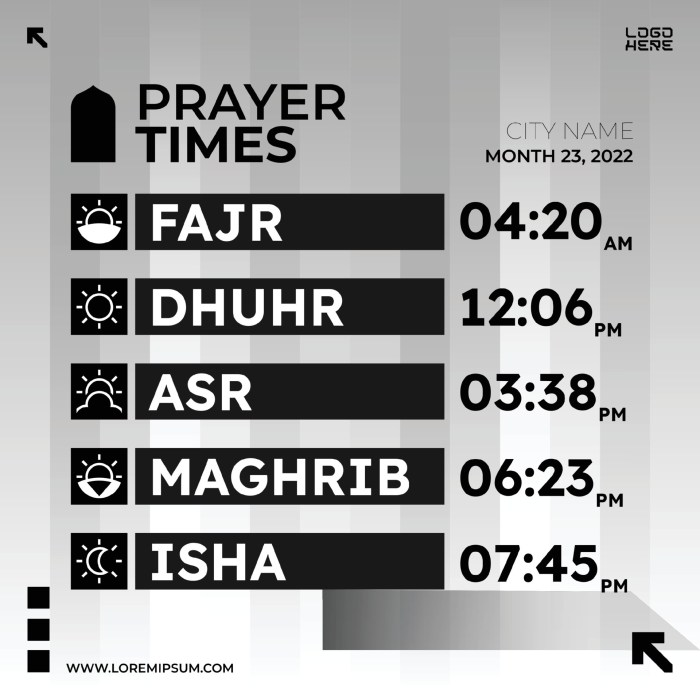 Prayer time