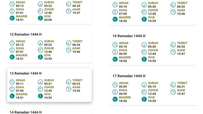 Jadwal sholat tepat waktu di kota banda aceh hari ini