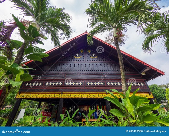 Lokasi rumah adat aceh di aceh