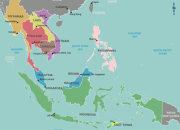 Lokasi Astronomis dan Geografis Negara-Negara ASEAN