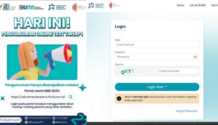 Cara Cek Pengumuman Rekrutmen Bersama Bumn 2025 Online