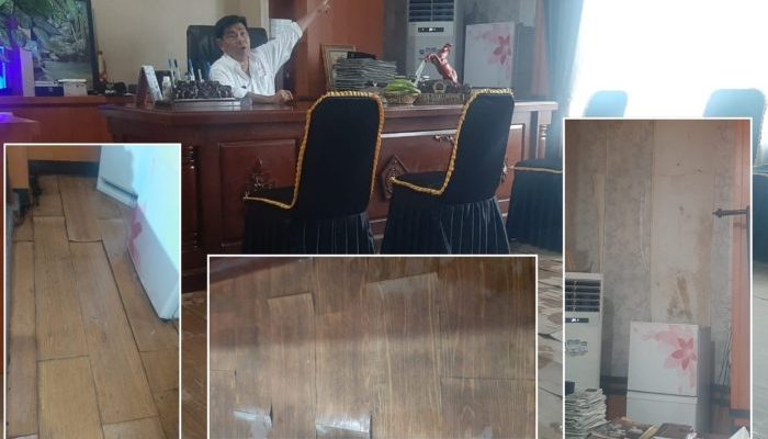Respon Bupati Terhadap Kondisi Kantor Yang Kotor