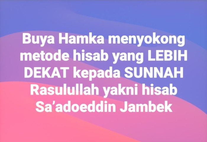 Penentuan 1 zulhijah 2025 metode hisab