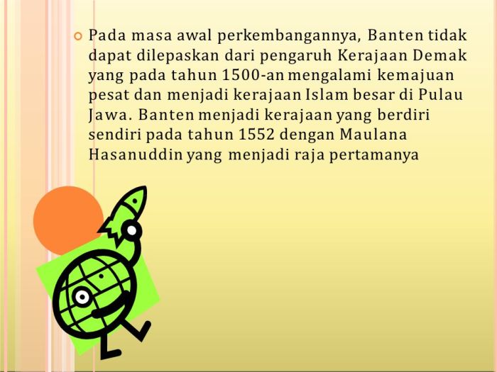 Sejarah detail perang banten dan latar belakangnya