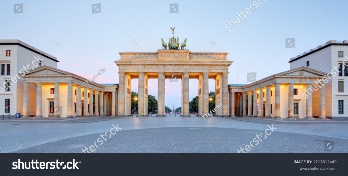 Keindahan arsitektur taman brandenburg yang terkenal