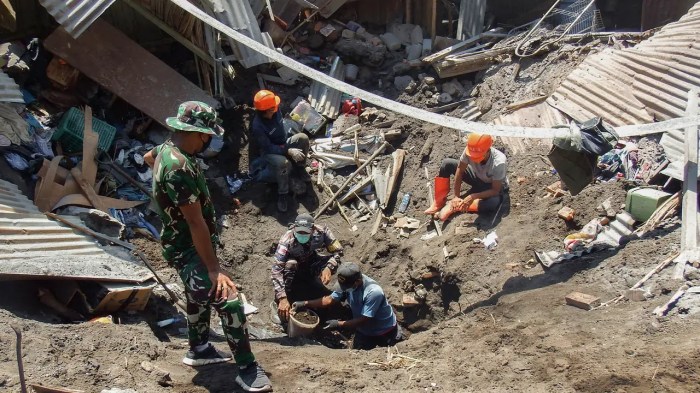 Perkiraan durasi erupsi gunung lewotobi