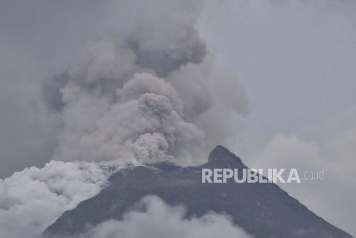 Dampak abu vulkanik erupsi gunung lewotobi laki-laki