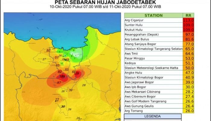 Faktor Pemicu Hujan Lebat dan Dampak Bencana di Indonesia 12 Mei 2025