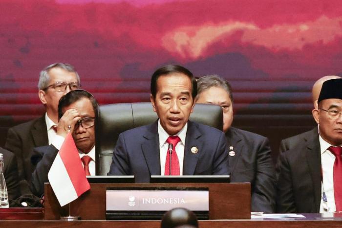 Pembukaan konferensi parlemen OKI ke-19 di DPR oleh Prabowo dan Puan