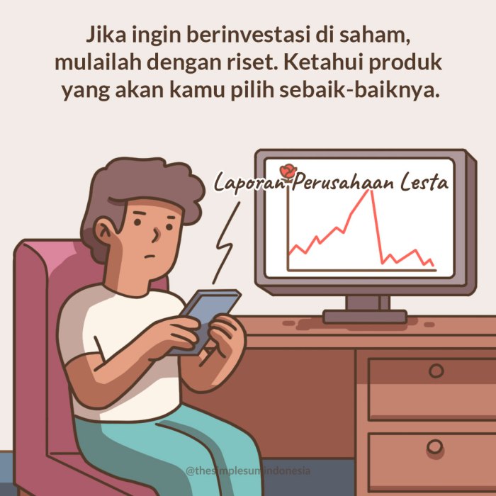 Kondisi pasar saham yang membuat saham sempat diburu lalu harganya turun drastis