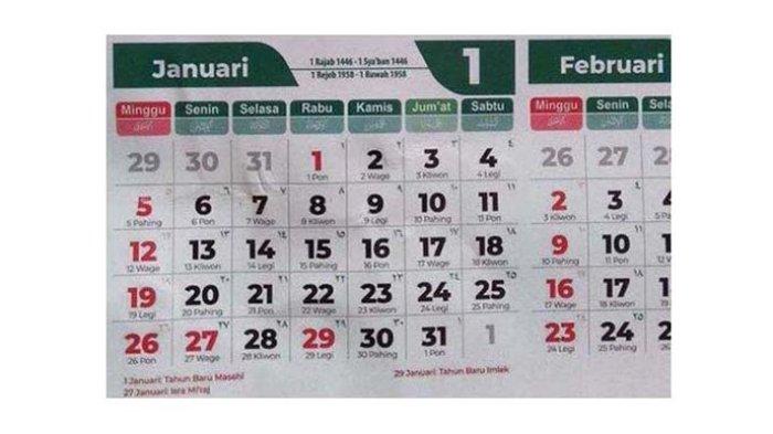 Semua tanggal merah dan cuti bersama Mei 2025 di Indonesia