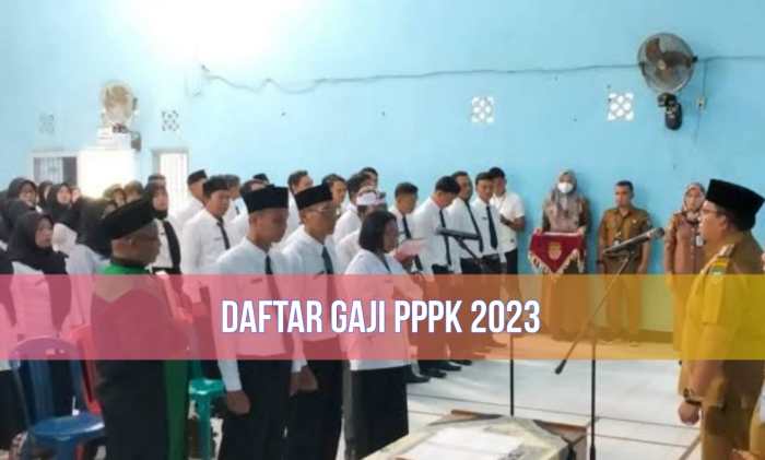 Penjelasan rinci gaji PPPK 2025 berdasarkan jabatan fungsional