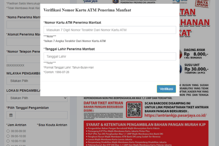 Dokumen yang dibutuhkan daftar antrean KJP Pasar Jaya Mei 2025