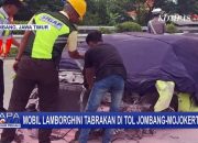 Kecelakaan Lamborghini Bitcoin di Tol Mojokerto-Jombang