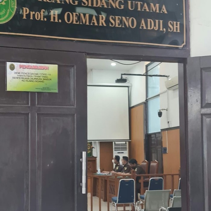 Tanggung jawab penuntut umum terhadap kasus korupsi PT Taspen