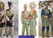 Perbedaan Busana Adat Ririe Fairus di Potret Pernikahan