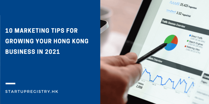 Marketing tips kong hong business 2021 growing hk