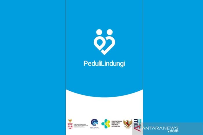 Pengembangan sistem keamanan siber aplikasi pedulilindungi