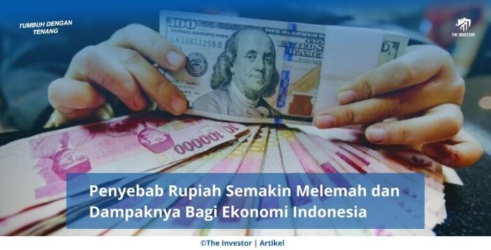 Faktor penyebab terjunnya nilai tukar rupiah akibat tarif resiprokal trump