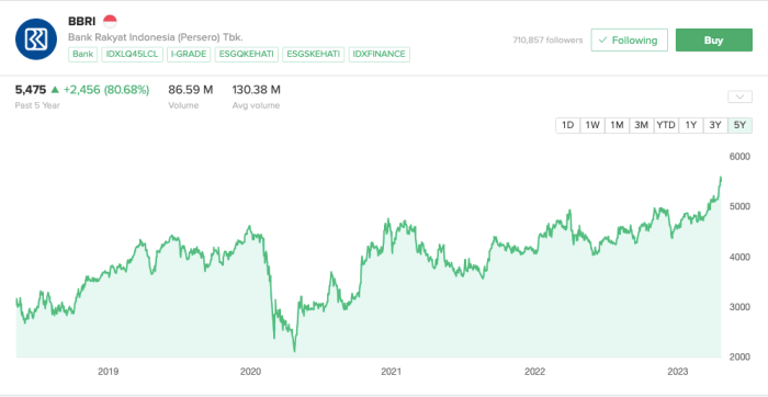 Apa saja pertimbangan untuk membeli saham BRI berdasarkan analisis saham?