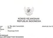 Komisi Kejaksaan RI Respons Laporan Gadjah Puteh: Bukti Pengawasan Masyarakat Dihargai