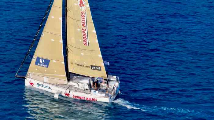 Perbandingan tipe kapal yang digunakan dalam Transat Paprec