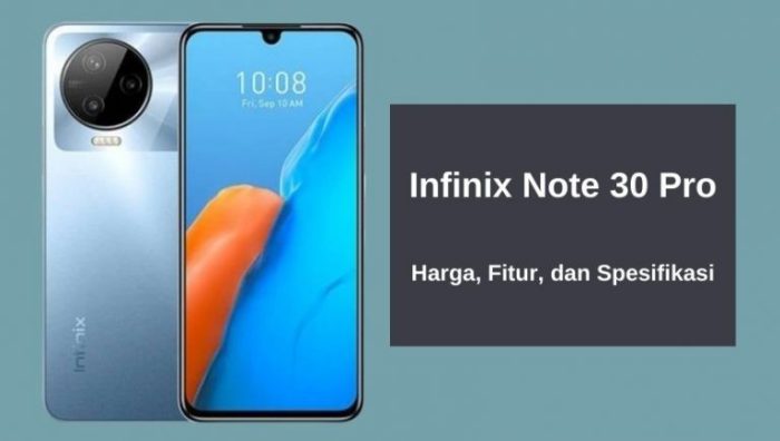 Infinix Note 30 Pro, HP Murah Desain Mewah dengan Spesifikasi Gahar ... Spesifikasi lengkap Infinix GT 30 Pro di Indonesia