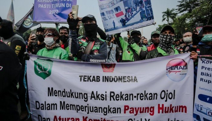 Tuntutan Pengemudi Ojek Online Demo 20 Mei 2025