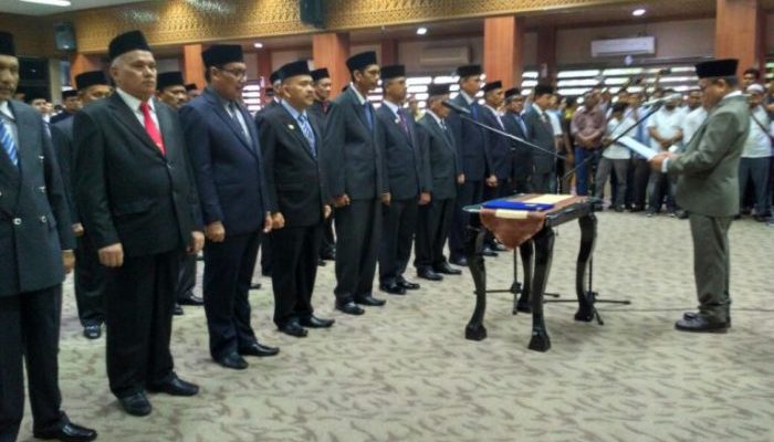 Daftar Pejabat Aceh Periode Terbaru