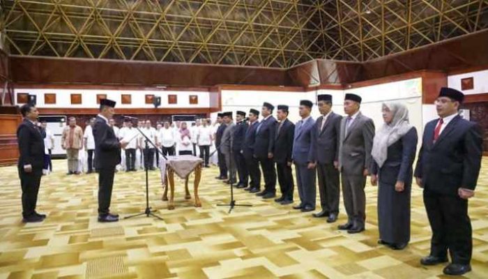 Detail Lengkap Daftar Pejabat Dilantik Aceh