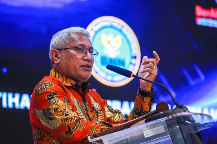 Makna kehadiran bnn ri pada pelantikan sekjen dprd ri