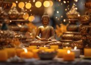 Balai Kota Solo Ramai Ornamen Buddha di Waisak