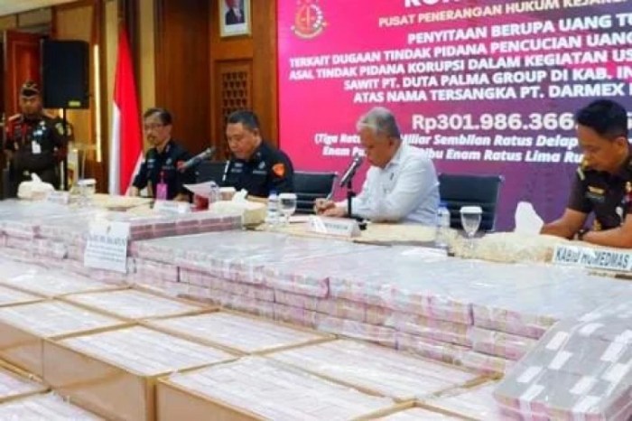 Investigasi detail kasus tumpukan uang hasil korupsi Duta Palma Group