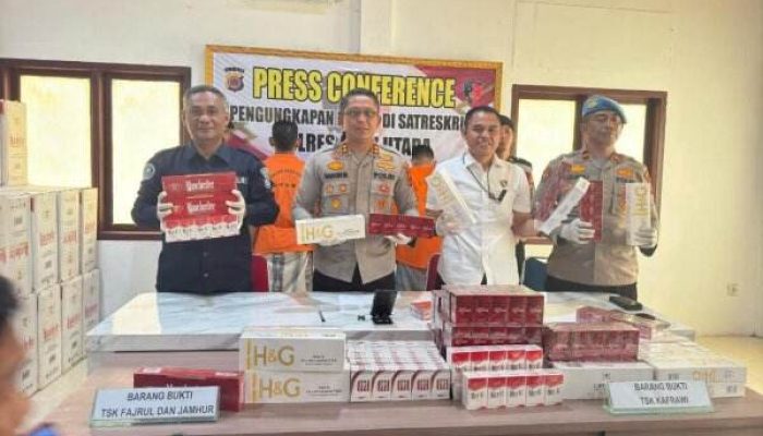 Polres Aceh Utara Ungkap Gudang Rokok Besar di Aceh Timur, LSM Gadjah Puteh Pertanyakan Kinerja Bea Cukai Langsa