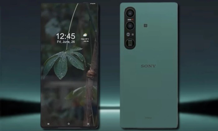 Banderol harga sony xperia 1 vii di luar negeri dan perbandingannya