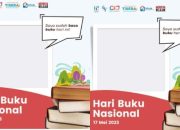 Twibbon Hari Buku Nasional 17 Mei 2025 untuk Facebook