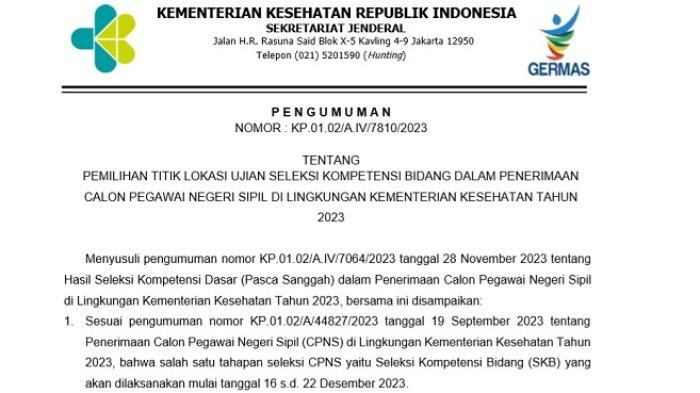 Langkah-langkah Cek SK CPNS Sabang Juli 2023 Online