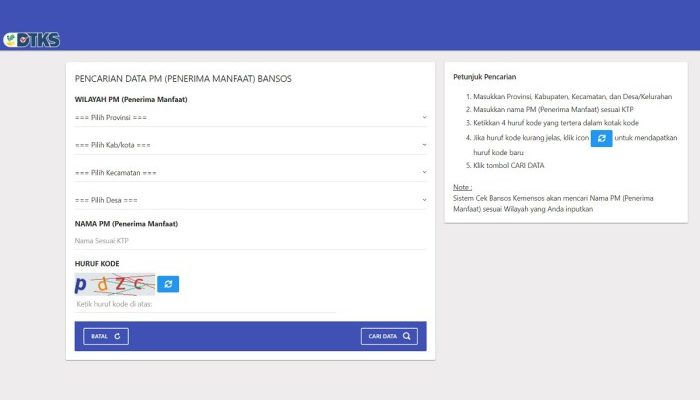 Cek Status PKH Tahap 2 Mei 2025 di HP Android