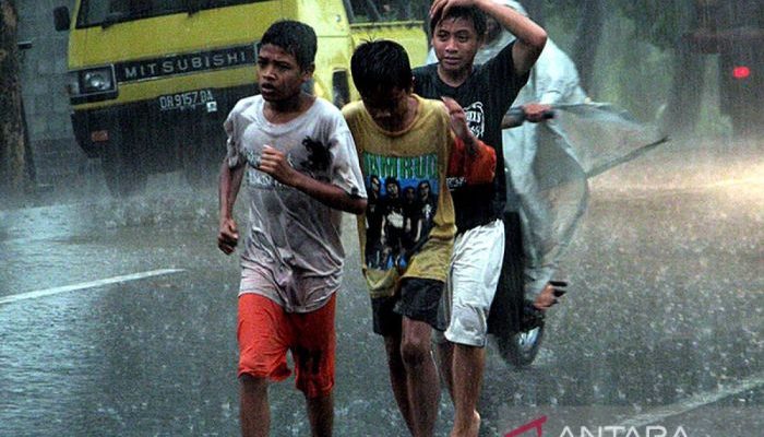 Potensi Bencana Hujan Lebat Minggu Depan