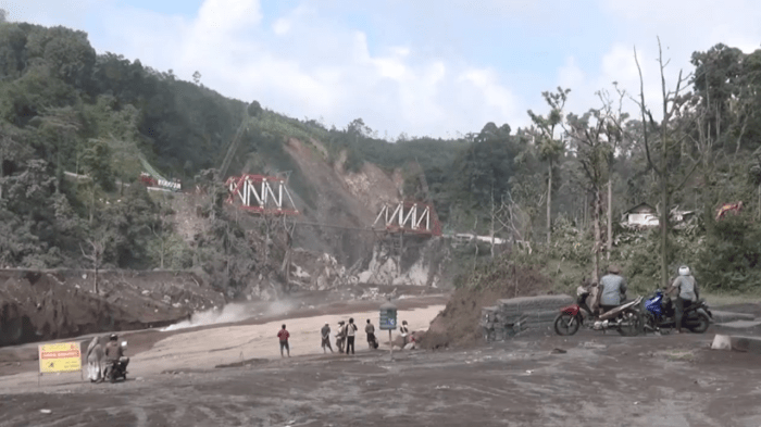 Status terkini banjir lahar gunung semeru di wilayah sungai besuk kobokan
