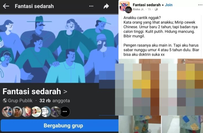 Dampak penyelidikan grup fantasi sedarah terhadap masyarakat