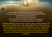 Khutbah Jumat Singkat Akhir Dzulhijjah 2025 dan Doa Penutup