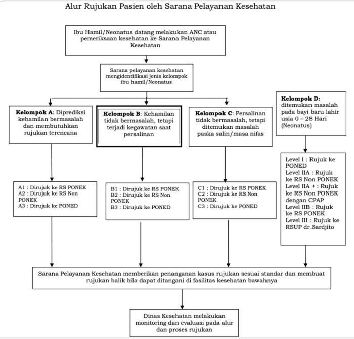 Standar pelayanan rumah sakit dalam penerapan kriteria rujukan