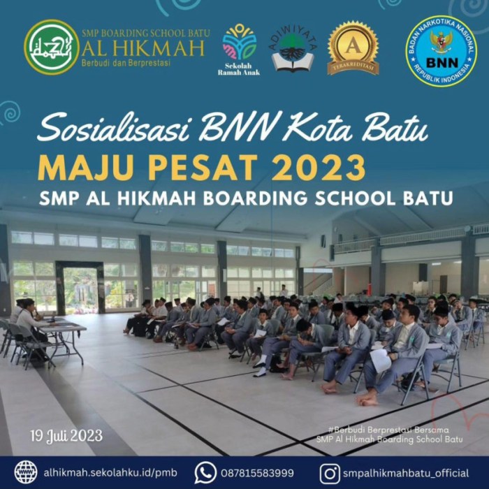 Sosialisasi bahaya narkoba efektif pada anak muda