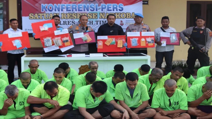 Strategi Polda Aceh dalam memerangi narkoba