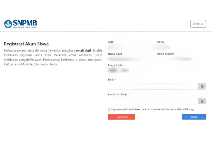 Komunikasi pihak terkait terkait kegagalan aktivasi akun SPMB
